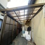 【戸田市】LIXIL「ナーラテラス」の屋根を延長＆サイド目隠しを増設！雨でも安心の快適パティオ・洗濯物干しスペースへ変身！
